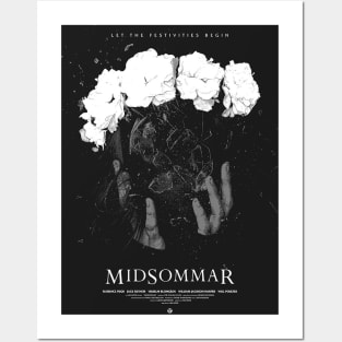 Midsommar Black And White Posters and Art